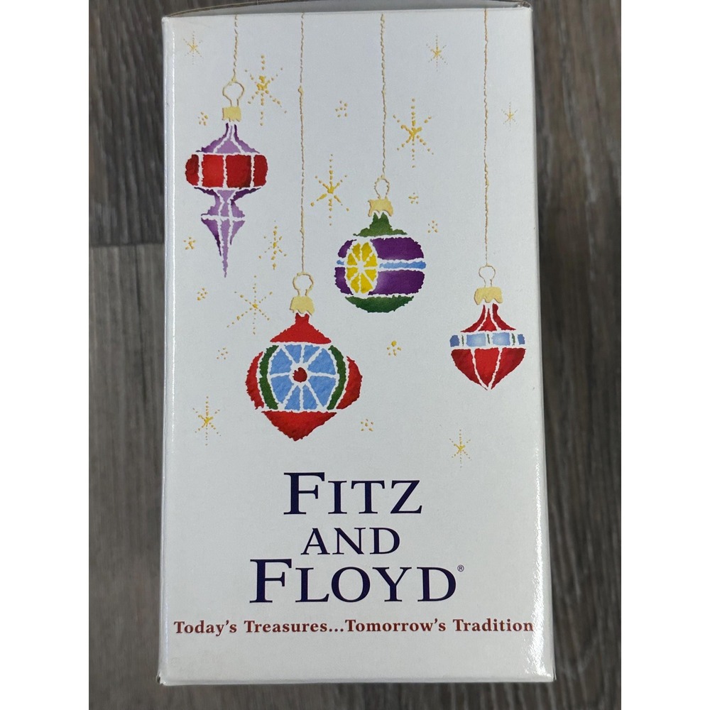 NIB Fitz and Floyd Christmas Court Motif Christmas Ornament - Picture 4 of 5
